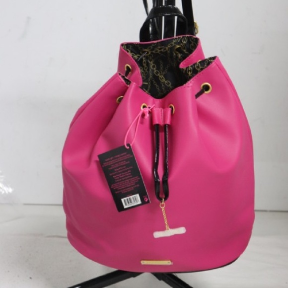Juicy Couture Pink/Black/Gold BackPack main image 6